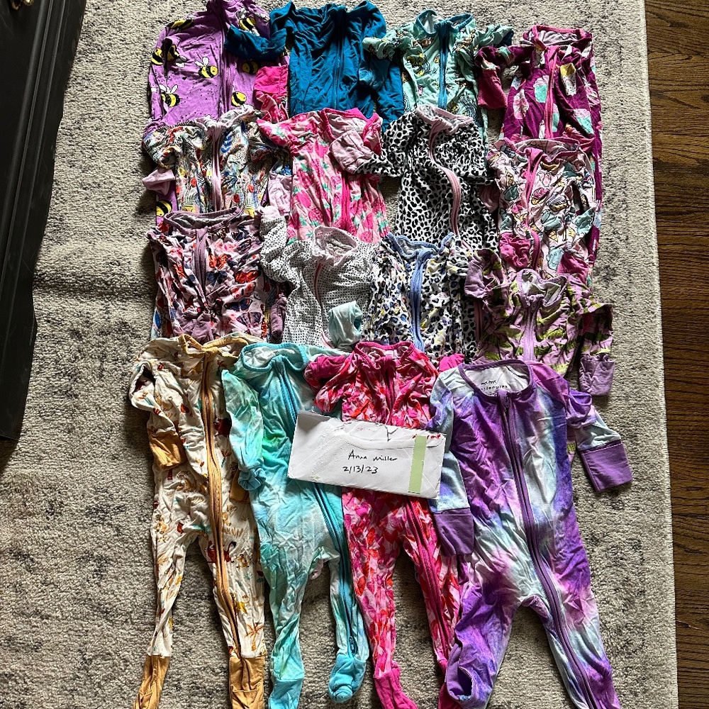 Little sleepies 6-12 month bundle